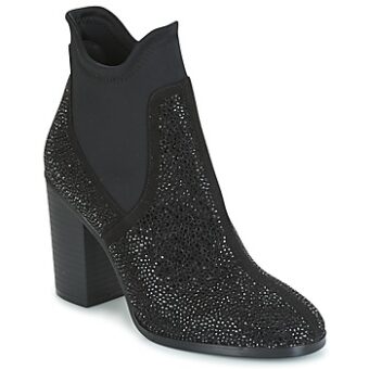 Μποτίνια Café Noir JORDE ΕΠΕΝΔΥΣΗ: Ύφασμα & ΕΣ. ΣΟΛΑ: Δέρμα & ΕΞ. ΣΟΛΑ: Συνθετικό