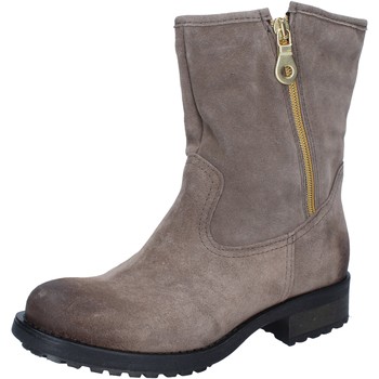 Μποτίνια Cruz stivaletti beige camoscio AJ413 Μποτίνια Cruz stivaletti beige camoscio AJ413