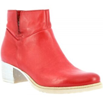 Μποτίνια Leonardo Shoes 128207 ROSSO