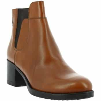 Μποτίνια Leonardo Shoes 140 VITELLO CUOIO Μποτίνια Leonardo Shoes 140 VITELLO CUOIO