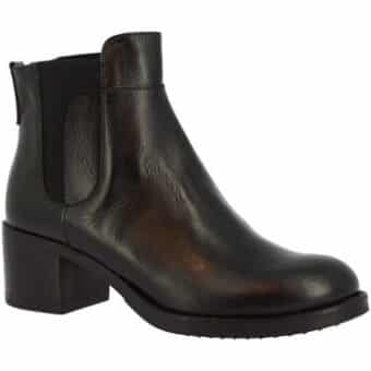 Μποτίνια Leonardo Shoes 140 VITELLO NERO