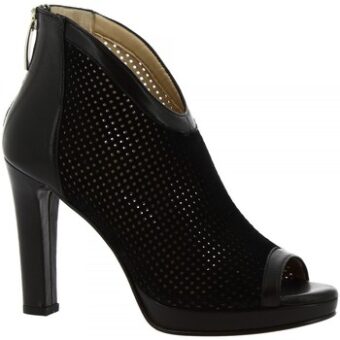 Μποτίνια Leonardo Shoes 142 FORMA 5126 CAM NERO NAPPA NERO