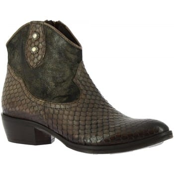 Μποτίνια Leonardo Shoes 2016 PITONE FANGO Μποτίνια Leonardo Shoes 2016 PITONE FANGO