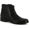 Μποτίνια Leonardo Shoes 202 ROK NERO