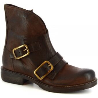 Μποτίνια Leonardo Shoes 32525/100 OXID OHIO WENGHE