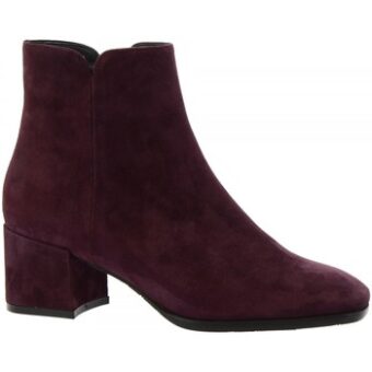 Μποτίνια Leonardo Shoes 4690E CAM PRUGNA