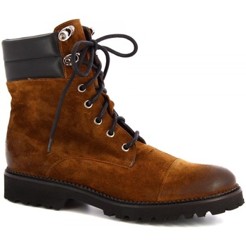 Μποτίνια Leonardo Shoes 4778ROBIN SAMO COGNAC Μποτίνια Leonardo Shoes 4778ROBIN SAMO COGNAC