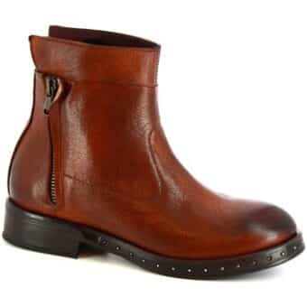 Μποτίνια Leonardo Shoes 6918/2 MATRIX RUGGINE