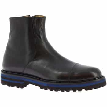 Μποτίνια Leonardo Shoes 7403 VITELLO NERO Μποτίνια Leonardo Shoes 7403 VITELLO NERO