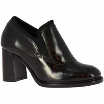 Μποτίνια Leonardo Shoes 9804/1 ABRASIVATO NERO NAKAI