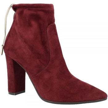 Μποτίνια Leonardo Shoes 9917 STRETCH BORDO Μποτίνια Leonardo Shoes 9917 STRETCH BORDO