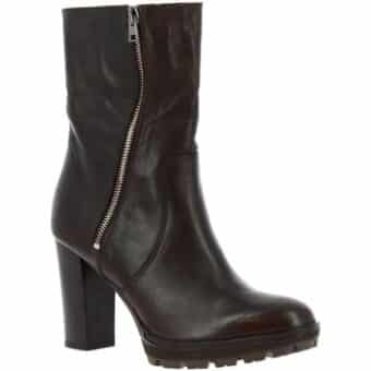 Μποτίνια Leonardo Shoes E186/1 TRONCHETTO FEELING T. MORO