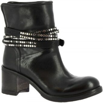 Μποτίνια Leonardo Shoes K509 ANTIK NERO