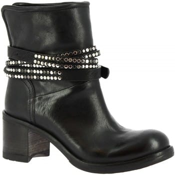 Μποτίνια Leonardo Shoes K509 ANTIK NERO Μποτίνια Leonardo Shoes K509 ANTIK NERO