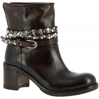 Μποτίνια Leonardo Shoes K509 ANTIK T. MORO Μποτίνια Leonardo Shoes K509 ANTIK T. MORO