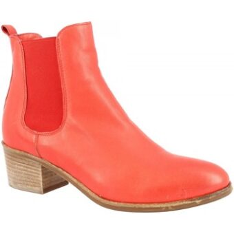 Μποτίνια Leonardo Shoes N008 AIR ROSSO