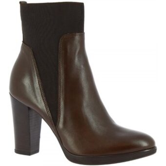 Μποτίνια Leonardo Shoes R054 NAPPA COFFEE