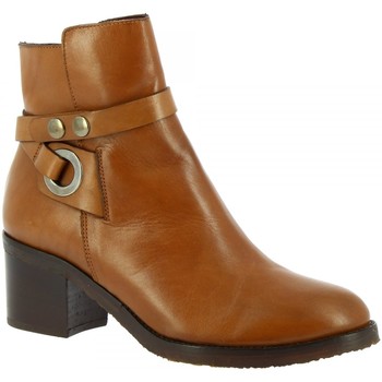 Μποτίνια Leonardo Shoes R056 TOFFY TAN Μποτίνια Leonardo Shoes R056 TOFFY TAN