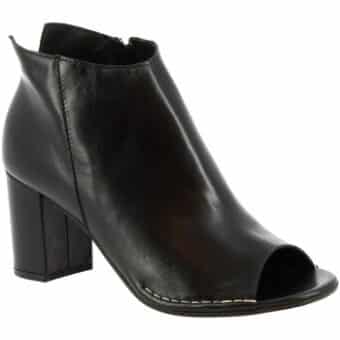 Μποτίνια Leonardo Shoes U204 TANGERI NERO