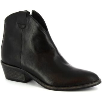 Μποτίνια Leonardo Shoes Z122 AMERICA NERO