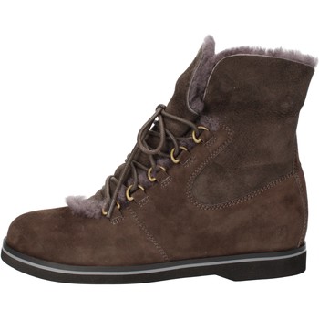 Μποτίνια Mbt stivaletti marrone camoscio grigio pelliccia AB112 masai Μποτίνια Mbt stivaletti marrone camoscio grigio pelliccia AB112 masai