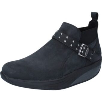 Μποτίνια Mbt stivaletti nero nabuk performance BY259