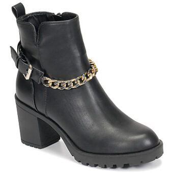 Μποτίνια Only BARBARA-9 PU HEELED CHAIN BOOT ΣΤΕΛΕΧΟΣ: Συνθετικό & ΕΠΕΝΔΥΣΗ: & ΕΣ. ΣΟΛΑ: & ΕΞ. ΣΟΛΑ: Συνθετικό