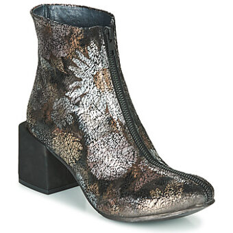 Μποτίνια Papucei MATI BLACK FLOWER ΣΤΕΛΕΧΟΣ: Δέρμα & ΕΠΕΝΔΥΣΗ: Δέρμα & ΕΣ. ΣΟΛΑ: Δέρμα & ΕΞ. ΣΟΛΑ: Καουτσούκ