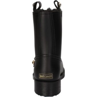 Μποτίνια Roberto Cavalli stivaletti nero gomma AD190