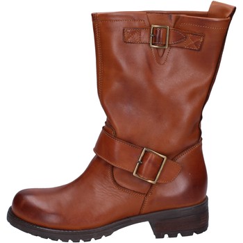 Μποτίνια Trend stivaletti cuoio pelle AJ408 Μποτίνια Trend stivaletti cuoio pelle AJ408