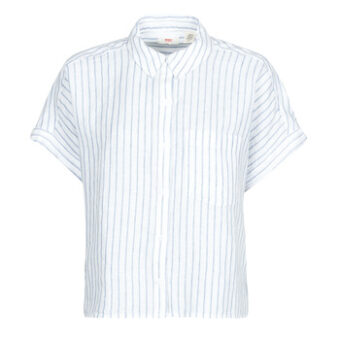 Μπουφάν Levis WHITE BLUE Σύνθεση: Λινό