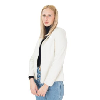 Μπουφάν γυναικεία Albano Λευκό Lady