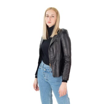 Μπουφάν γυναικεία Albano Μαύρο Lady