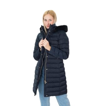 Μπουφάν γυναικεία Geox Μπλε Betannie Long