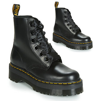 Μπότες Dr Martens Molly ΣΤΕΛΕΧΟΣ: Δέρμα & ΕΠΕΝΔΥΣΗ: Δέρμα / ύφασμα & ΕΣ. ΣΟΛΑ: Δέρμα και συνθετικό & ΕΞ. ΣΟΛΑ: Συνθετικό