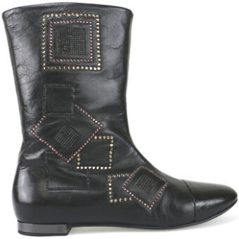 Μπότες Fabi stivaletti nero pelle AK816