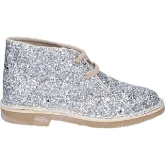 Μπότες Firpo stivaletti polacchini argento glitter BT897