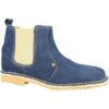 Μπότες Leonardo Shoes 083 TRAFORATO BLUE