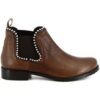 Μπότες Leonardo Shoes 1796 T.MORO