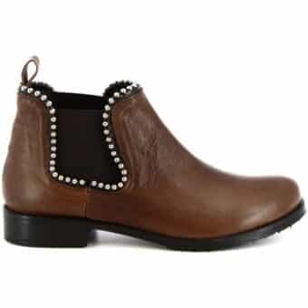 Μπότες Leonardo Shoes 1796 T.MORO
