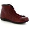 Μπότες Leonardo Shoes 2177 STROPICCIATO BORDEAUX