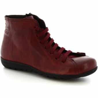 Μπότες Leonardo Shoes 2177 STROPICCIATO BORDEAUX