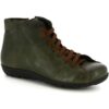 Μπότες Leonardo Shoes 2177 STROPICCIATO VERDE