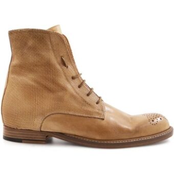 Μπότες Leonardo Shoes 2514/1 PAPUA MICROF.CUOIO