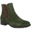 Μπότες Leonardo Shoes 2724 CAMOSCIO VERDE