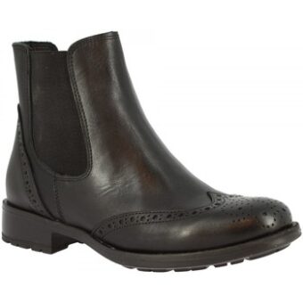 Μπότες Leonardo Shoes 2724 VITELLO NERO