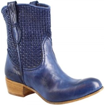 Μπότες Leonardo Shoes 33547/1 PAPUA TUFF BLU MARINO