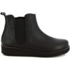 Μπότες Leonardo Shoes 4526 INGRASSATO NERO