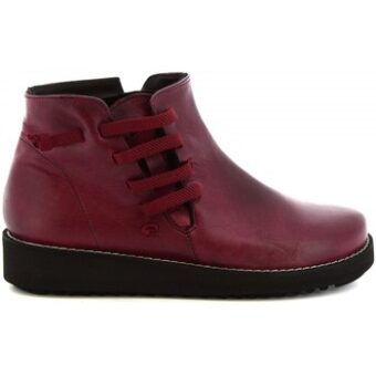 Μπότες Leonardo Shoes 4527 INGRASSATO BORDEAUX