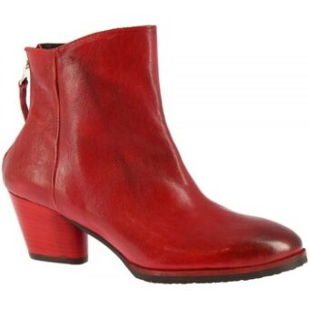 Μπότες Leonardo Shoes 4715 ROK ROSSO